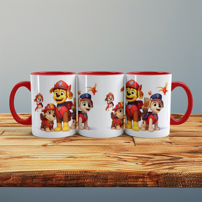 Wuff-Wuff Spaß – Humorvolle Paw Patrol Kindertasse!