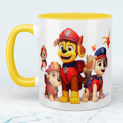 Wuff-Wuff Spaß – Humorvolle Paw Patrol Kindertasse!