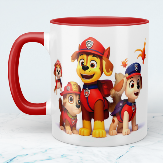 Wuff-Wuff Spaß – Humorvolle Paw Patrol Kindertasse!