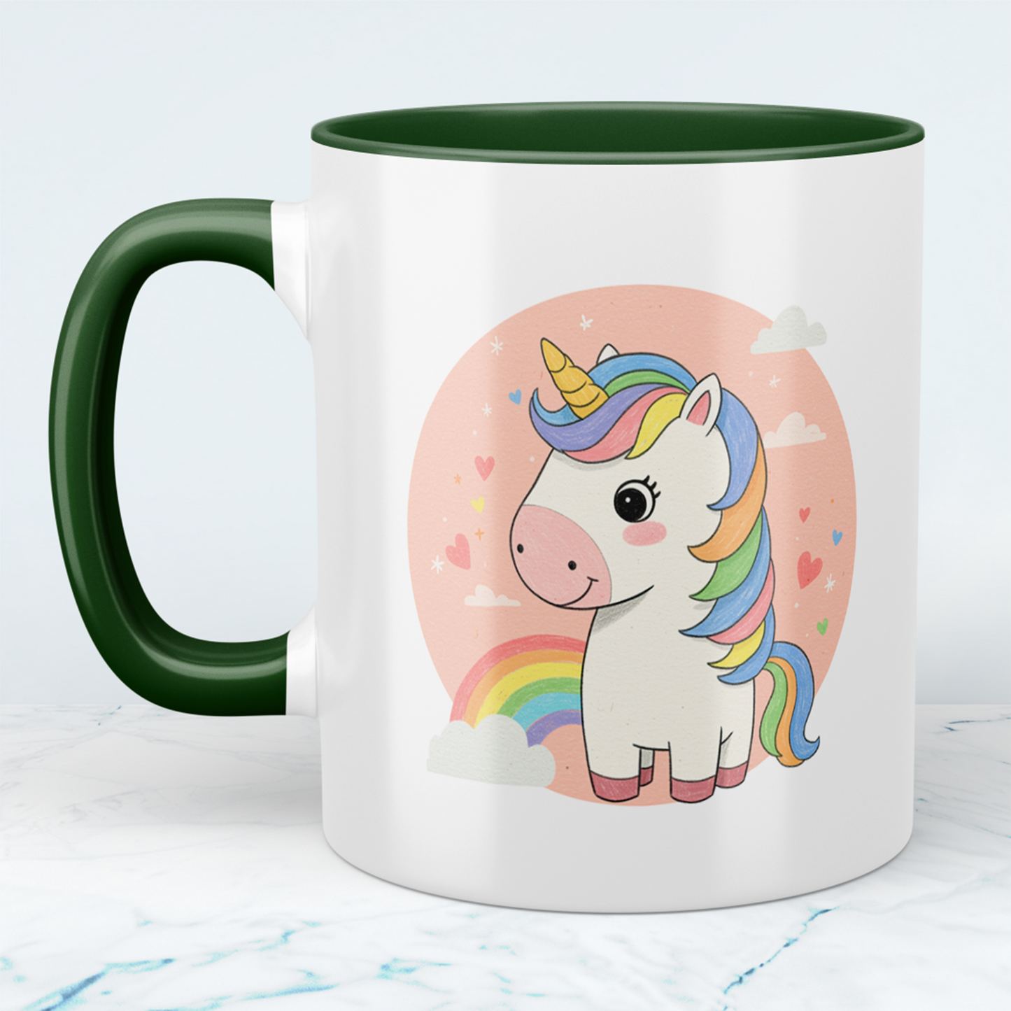Niedliche Pony Einhorn Tasse für Kinder – Familienfreundliches Geschenk