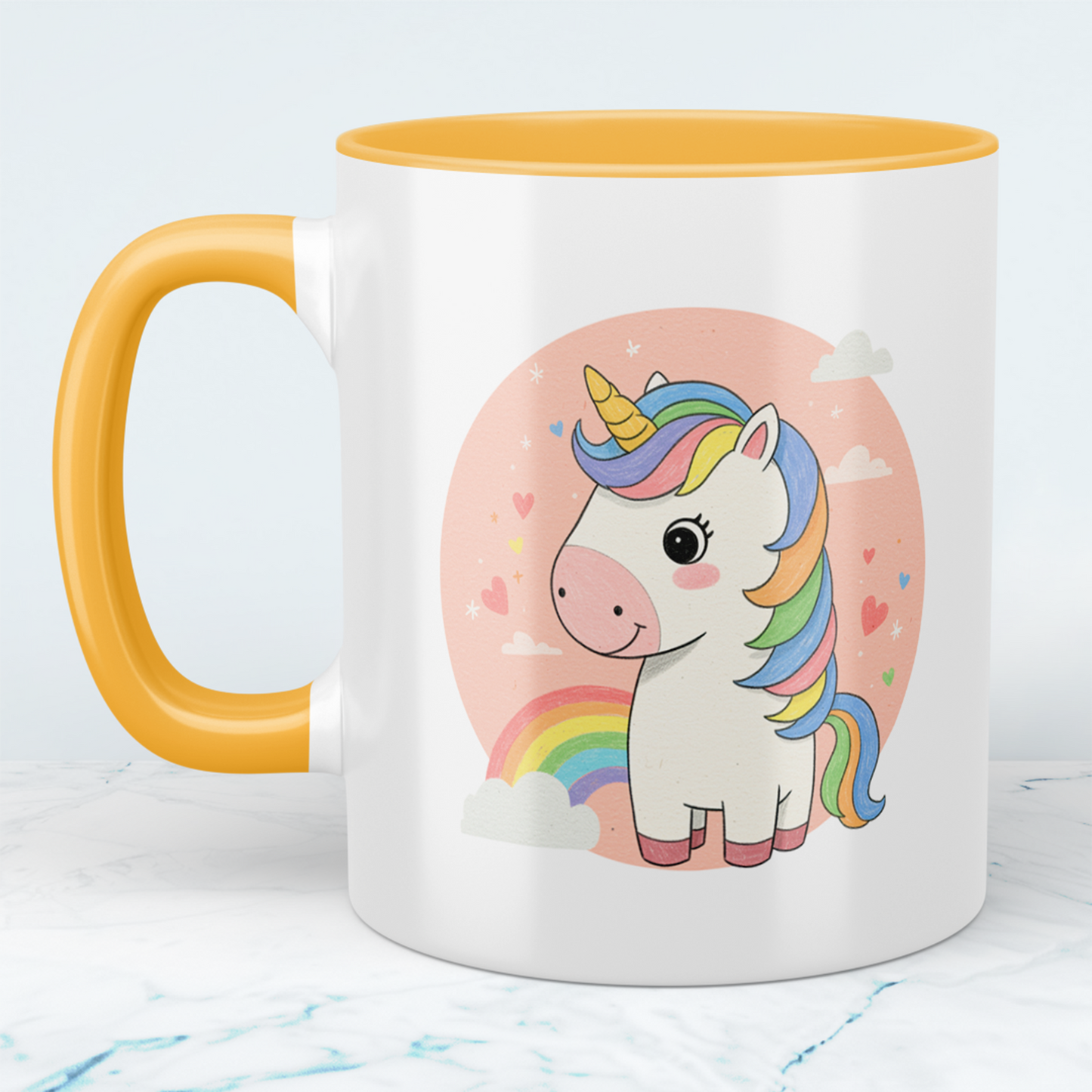 Niedliche Pony Einhorn Tasse für Kinder – Familienfreundliches Geschenk
