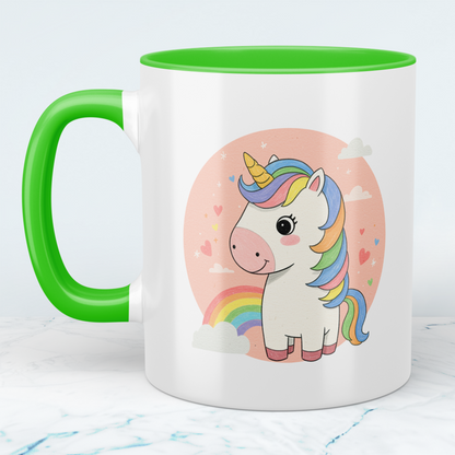 Niedliche Pony Einhorn Tasse für Kinder – Familienfreundliches Geschenk