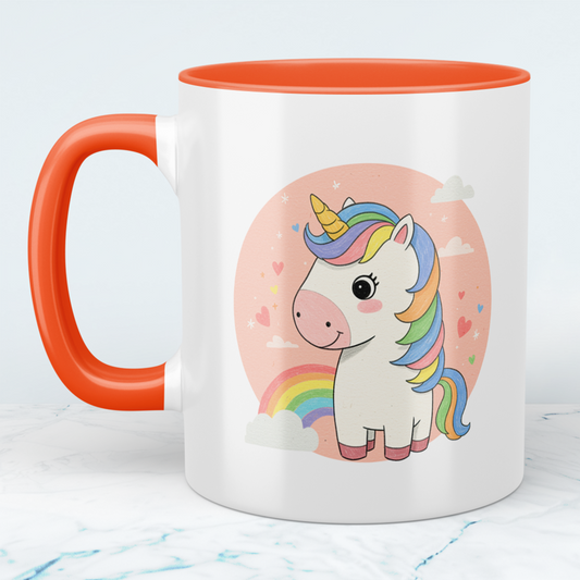 Niedliche Pony Einhorn Tasse für Kinder – Familienfreundliches Geschenk