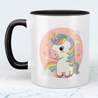 Niedliche Pony Einhorn Tasse für Kinder – Familienfreundliches Geschenk