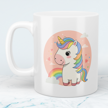 Niedliche Pony Einhorn Tasse für Kinder – Familienfreundliches Geschenk