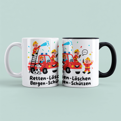 3D mug sloth - good morning coffee, sublimation print, mug size 11oz (330 ml), beautiful motif, various colors available