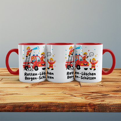 3D mug sloth - good morning coffee, sublimation print, mug size 11oz (330 ml), beautiful motif, various colors available