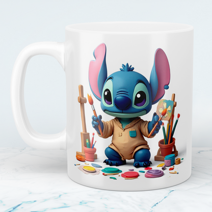 Lustiger Stitch – Die perfekte Kinder-Tasse für große Lacher!