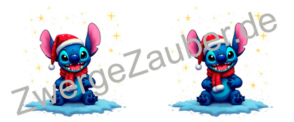 Jingle Bells und Stitch – Die ideale Tasse für festliche Trinkpausen!
