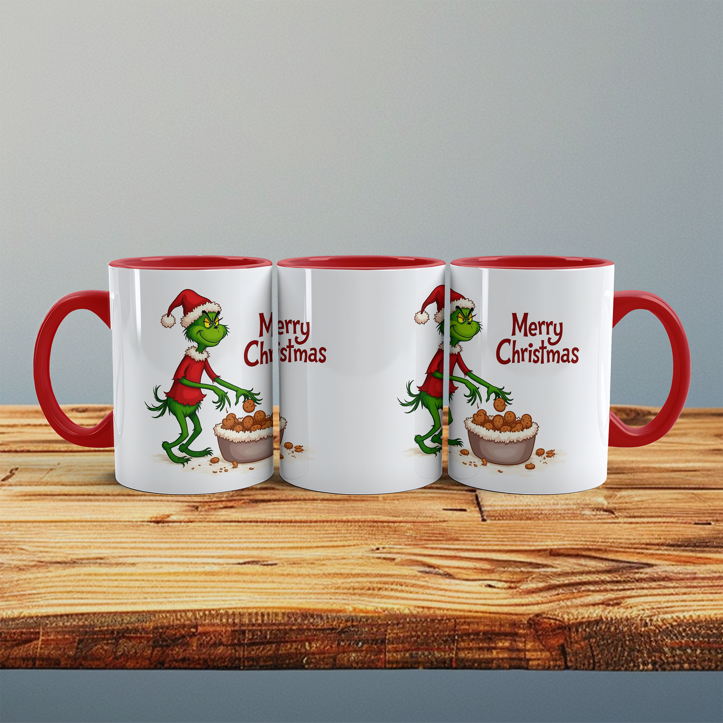 Humorvolle Grinch Weihnachtstasse – Bedruckte Tasse als perfektes Geschenk für die festliche Saison!