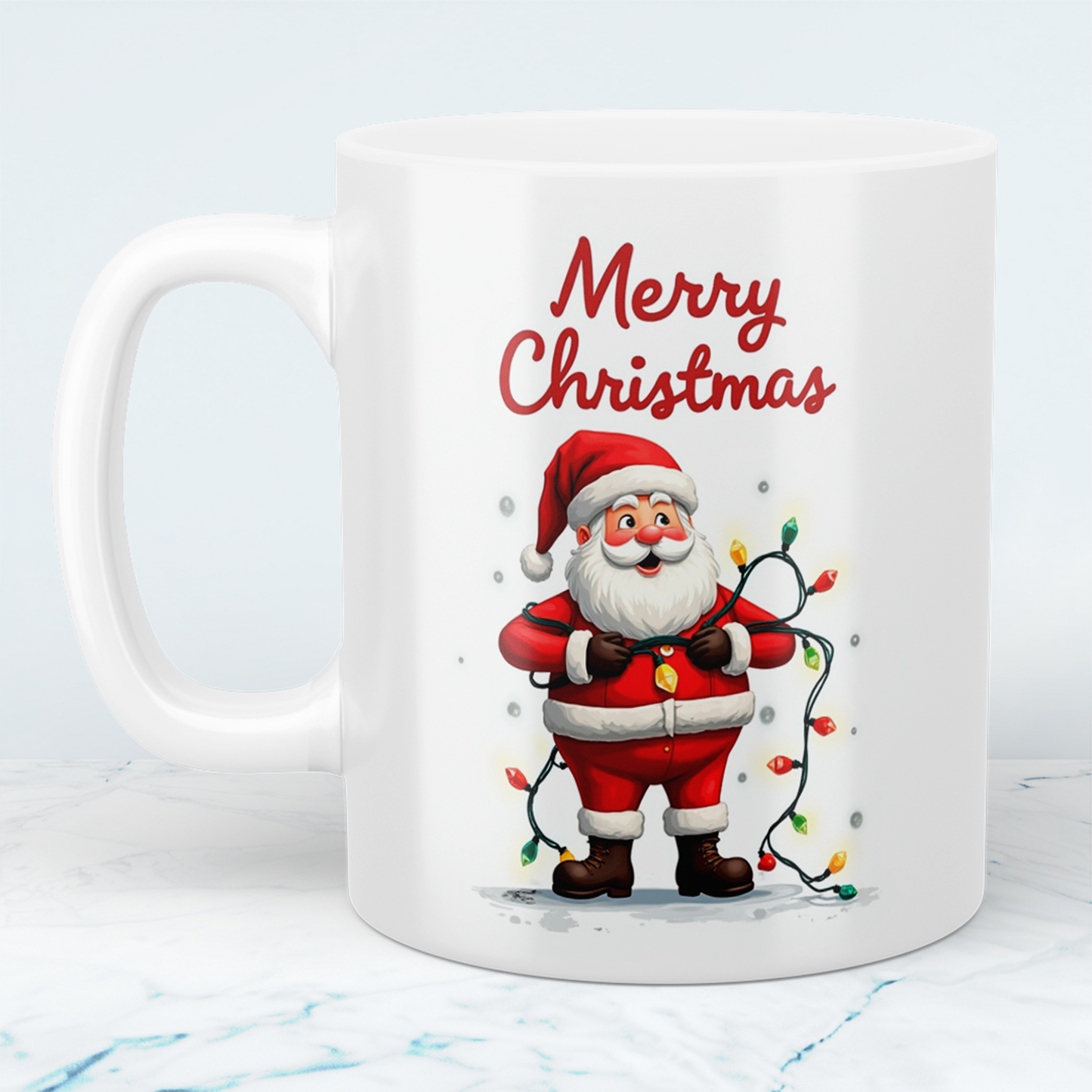 Fröhliche Weihnachtszeit! Lustige Weihnachtsmann-Tasse – Ein Must-Have Geschenk für die Feiertage!