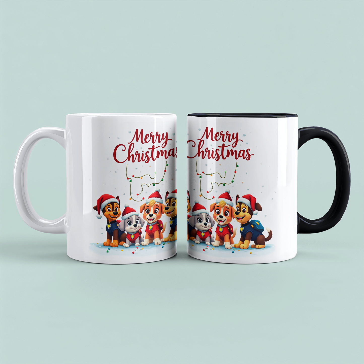 Frohe Weihnachten Paw Patrol-Tasse – Das ideale Geschenk für junge Fans in der festlichen Saison!