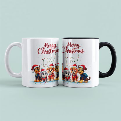 Frohe Weihnachten Paw Patrol-Tasse – Das ideale Geschenk für junge Fans in der festlichen Saison!