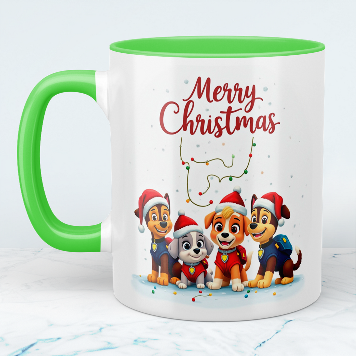Frohe Weihnachten Paw Patrol-Tasse – Das ideale Geschenk für junge Fans in der festlichen Saison!