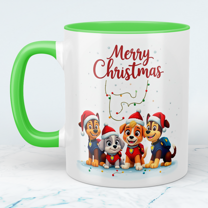 Frohe Weihnachten Paw Patrol-Tasse – Das ideale Geschenk für junge Fans in der festlichen Saison!