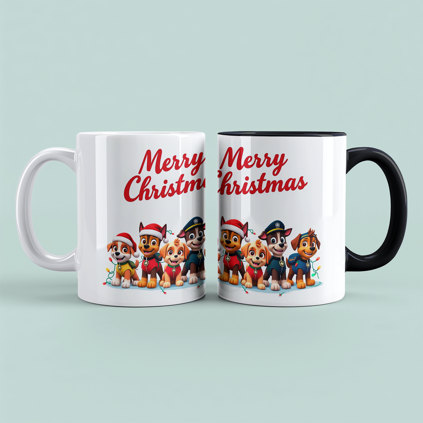 Paw Patrol – Fröhliche Weihnachts-Tasse als Geschenk für kleine Fans – Ideal für die festliche Zeit!