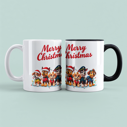 Paw Patrol – Fröhliche Weihnachts-Tasse als Geschenk für kleine Fans – Ideal für die festliche Zeit!