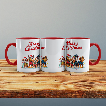 Paw Patrol – Fröhliche Weihnachts-Tasse als Geschenk für kleine Fans – Ideal für die festliche Zeit!