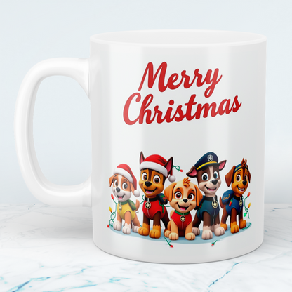 Paw Patrol – Fröhliche Weihnachts-Tasse als Geschenk für kleine Fans – Ideal für die festliche Zeit!