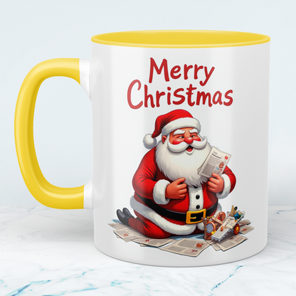 Lustige Weihnachts-Tasse mit Weihnachtsmann-Design – Perfektes Geschenk für ein fröhliches Merry Christmas!
