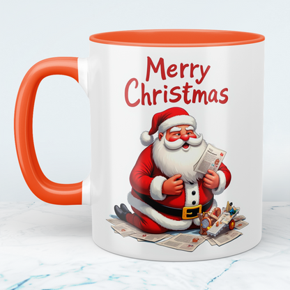Lustige Weihnachts-Tasse mit Weihnachtsmann-Design – Perfektes Geschenk für ein fröhliches Merry Christmas!