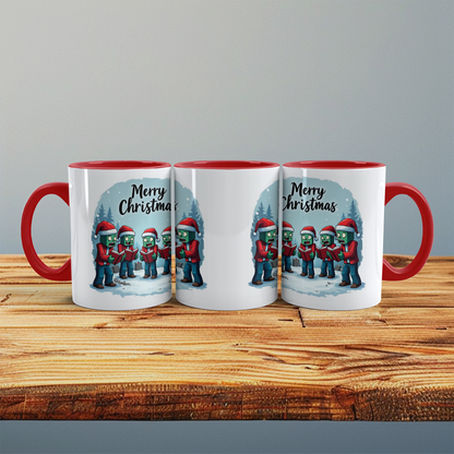 Weihnachtstasse im Minecraft-Design – Ideal für das perfekte Weihnachtsgeschenk an Gamer-Freunde!