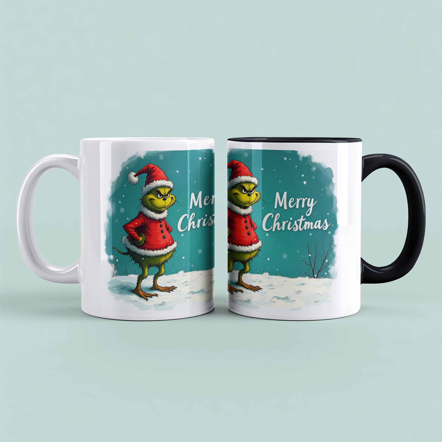 Frohe Weihnachten! Grinch-Tasse – Lustiges Geschenk für alle, die den Humor lieben!
