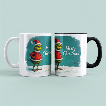 Frohe Weihnachten! Grinch-Tasse – Lustiges Geschenk für alle, die den Humor lieben!