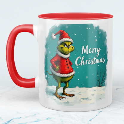 Frohe Weihnachten! Grinch-Tasse – Lustiges Geschenk für alle, die den Humor lieben!