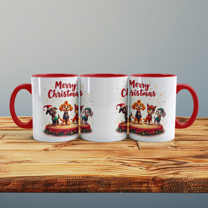 Lustige Weihnachts-Tasse mit Paw Patrol Design – Perfektes Geschenk für ein fröhliches Merry Christmas!
