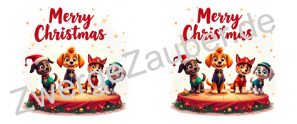Lustige Weihnachts-Tasse mit Paw Patrol Design – Perfektes Geschenk für ein fröhliches Merry Christmas!