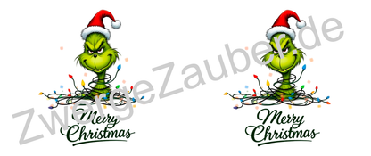 Lustige bedruckte Weihnachtstasse mit Grinch – Merry Christmas Geschenkidee für Fröhliche Feiertage!