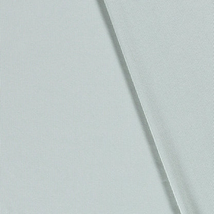 Rib Jersey Stoff Uni Eisblau 0,5m