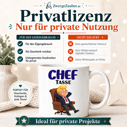 ZwergeZauber Tassendesign Cheftasse – Verkaufsbild 3