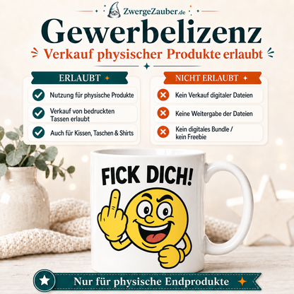 ZwergeZauber Tassendesign Fick Dich! – Verkaufsbild 4