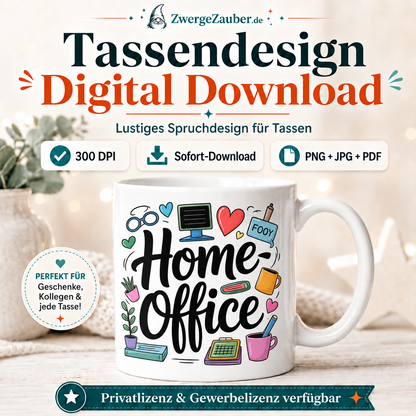 ZwergeZauber Tassendesign Homeoffice – Verkaufsbild 1