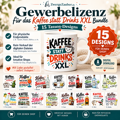 ZwergeZauber Tassendesign 15 lustige Tassendesigns als Digital Download – Verkaufsbild 4