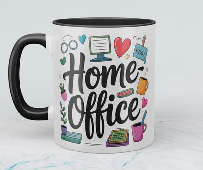 Spritzige Homeoffice-Tasse – Lustiger Begleiter für Kollegen