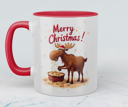 Lustige Merry Christmas Elch-Tasse – Geschenkidee für die festliche Saison!
