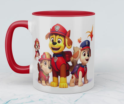 Wuff-Wuff Spaß – Humorvolle Paw Patrol Kindertasse!