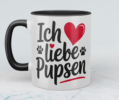 Spaß-Tasse „Ich liebe Pupsen“ – Lustiges Geschenk für den Freund, Kollegen oder Partner